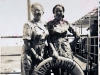Silvester 1948/49 emigrierte Ilse mit ihrer Mutter auf einem Frachter nach Israel. Quelle: Ilse Mass (privat).